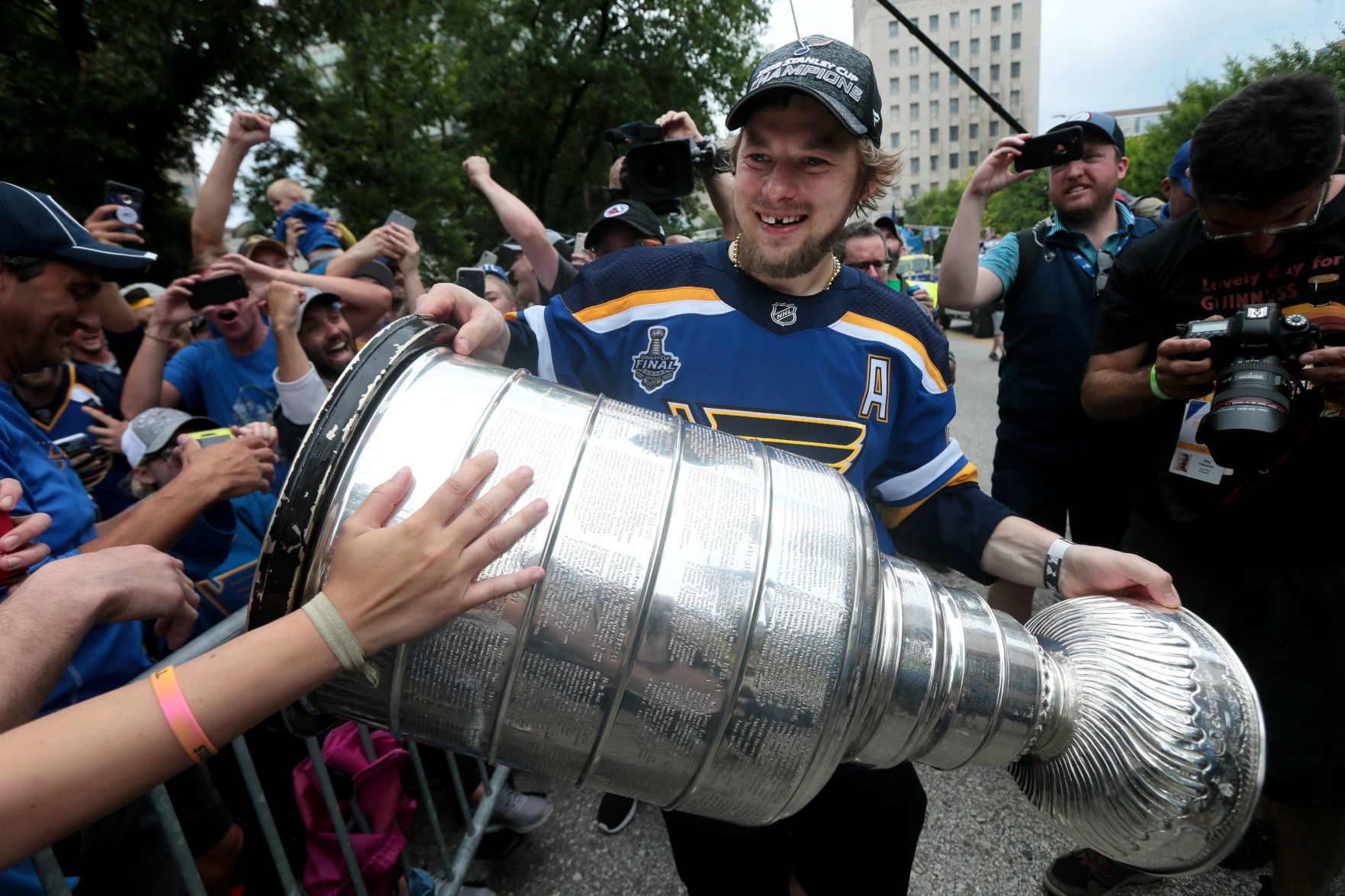 Scenes from Blues Stanley Victory Parade